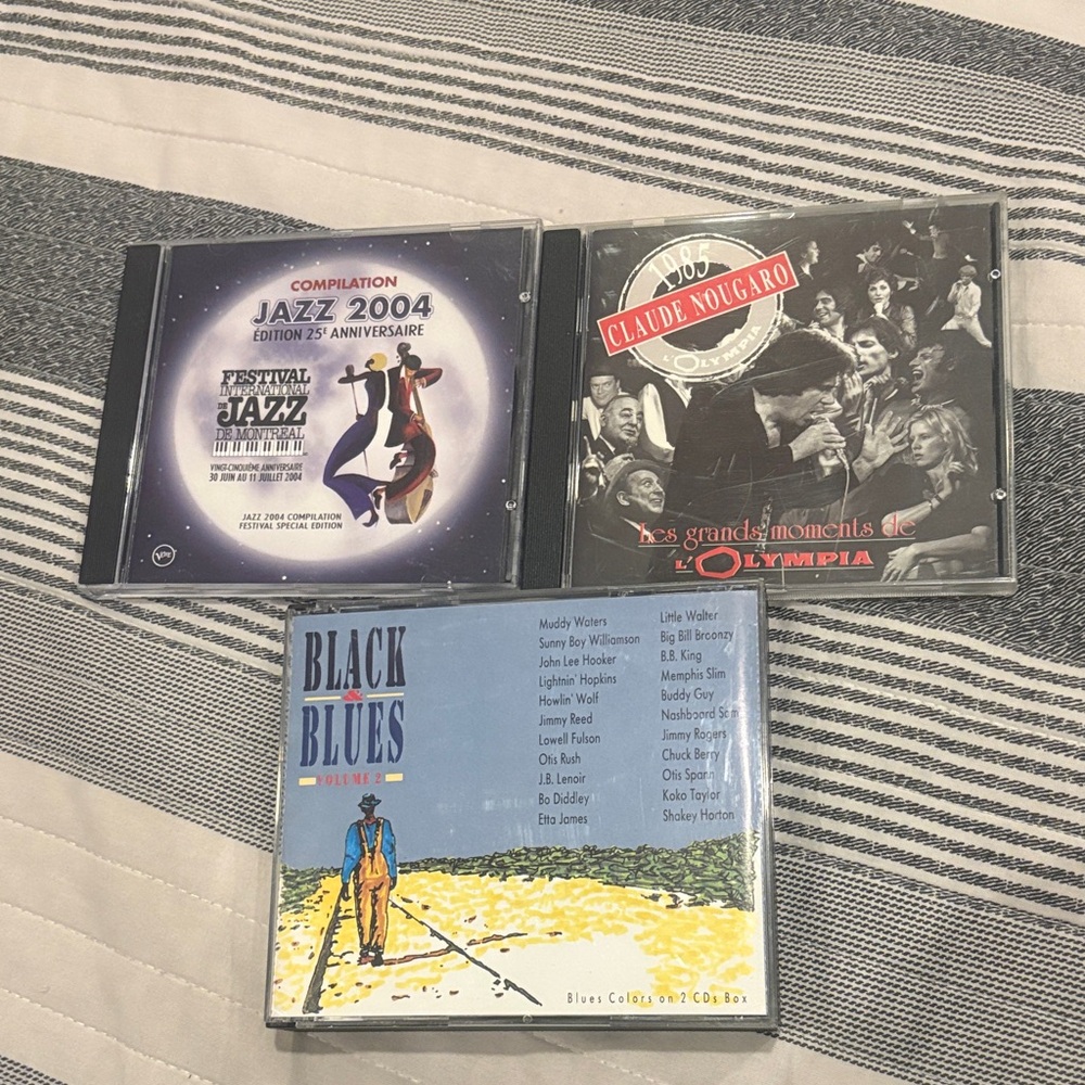 Jazz and Blues CD Collection